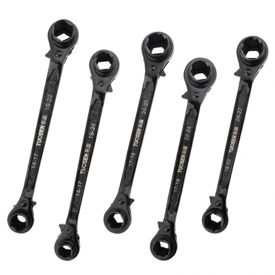 Tuosen Hardware Tool Scaffolder Quick Wrench Multifunctional Double headed Bidirectional Four Way Hexagonal Socket Ratchet Wrench Tuosen Hardware Tool Scaffolder Quick Wrench Multifunctional Double headed Bidirectional Four Way Hexagonal Socket Ratchet Wrench