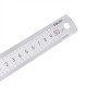 Deli stainless steel ruler, ruler, metal ruler, 15cm20cm30cm graduated ruler, steel ruler, primary school stationery