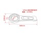 Heavy duty tapping ring wrench, large screw mechanical wrench, excavator maintenance wrench, ring wrench Heavy duty tapping ring wrench, large screw mechanical wrench, excavator maintenance wrench, ring wrench