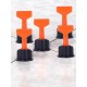 Tile leveling clip, tiling leveling auxiliary tool, cross tiling tool, base of tile laying tool, seam left, push and tighten pliers Tile leveling clip, tiling leveling auxiliary tool, cross tiling tool, base of tile laying tool, seam left, push and tighten pliers