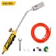 Repair and welding of Deli flamethrower 30 single open switch roasted pig trotter pipeline