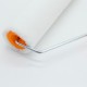 Wholesale drum brush, pure flat 9-inch pure white wool drum brush, fine wool drum brush, indoor decoration