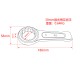 Heavy duty tapping ring wrench, large screw mechanical wrench, excavator maintenance wrench, ring wrench Heavy duty tapping ring wrench, large screw mechanical wrench, excavator maintenance wrench, ring wrench