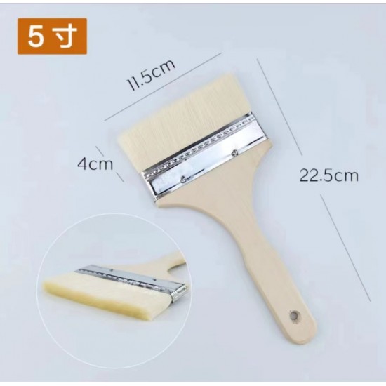 Wooden Handle Wool Brush Wooden Handle 1 inch 2 inch 3 inch Paint Soft Hair Brush Barbecue Baking Brush Wool Brush Wholesale Wooden Handle Wool Brush Wooden Handle 1 inch 2 inch 3 inch Paint Soft Hair Brush Barbecue Baking Brush Wool Brush Wholesale
