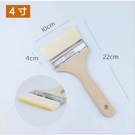 Wooden Handle Wool Brush Wooden Handle 1 inch 2 inch 3 inch Paint Soft Hair Brush Barbecue Baking Brush Wool Brush Wholesale Wooden Handle Wool Brush Wooden Handle 1 inch 2 inch 3 inch Paint Soft Hair Brush Barbecue Baking Brush Wool Brush Wholesale