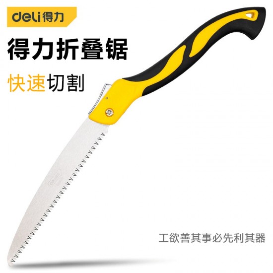 Deli Tool Saw Wood Handmade Household Garden Fruit Tree Folding Knife Saw Small Woodworking Saw Branch Repair Outdoor Hand Saw Deli Tool Saw Wood Handmade Household Garden Fruit Tree Folding Knife Saw Small Woodworking Saw Branch Repair Outdoor Hand Saw