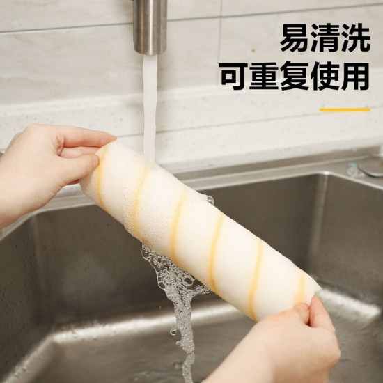 Deli roller brush, wool roller core brush, paint roller brush, wall paint powder repair, long handle small roller brush, tool brush