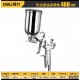 Deli Tool Paint Spray Gun Pneumatic Paint Spray Gun Household Automotive Sheet Metal Coatings Emulsion Paint Special Type Spray Bottle
