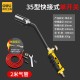 Deli Spitfire Gun Roasting Pig Spitfire Gun Spitfire Lighter Sparker Igniter Divine Instrument Liquefied Gas Spitfire Gun