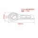 Heavy duty tapping ring wrench, large screw mechanical wrench, excavator maintenance wrench, ring wrench Heavy duty tapping ring wrench, large screw mechanical wrench, excavator maintenance wrench, ring wrench