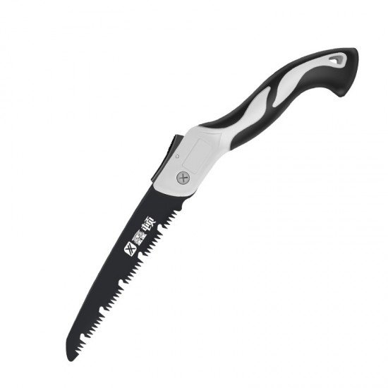 Xindun Household Folding Saw SK5 Rust proof Hand Pull Hacksaw Garden Fruit Tree Outdoor Logging Quick Hand Saw Wholesale