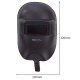 Deli DL23900 handheld welding mask handheld welding cap argon arc welding impact resistant PP material protective cover