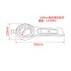 Heavy duty tapping ring wrench, large screw mechanical wrench, excavator maintenance wrench, ring wrench Heavy duty tapping ring wrench, large screw mechanical wrench, excavator maintenance wrench, ring wrench