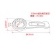 Heavy duty tapping ring wrench, large screw mechanical wrench, excavator maintenance wrench, ring wrench Heavy duty tapping ring wrench, large screw mechanical wrench, excavator maintenance wrench, ring wrench