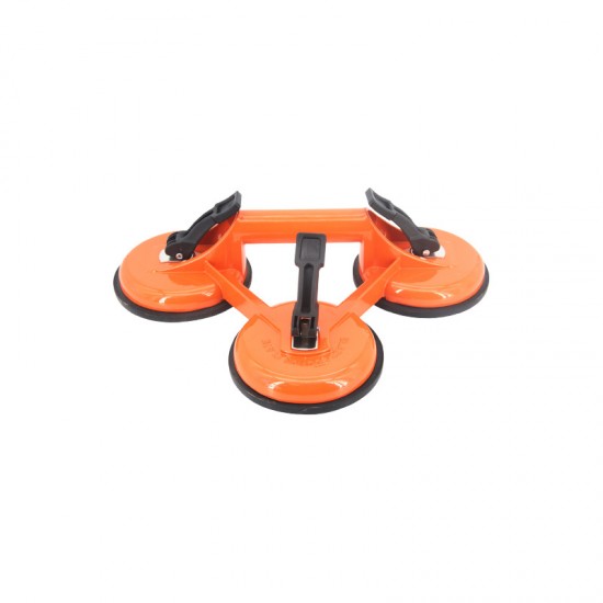 Glass suction cup, circular heavy-duty suction extractor, fixed aluminum alloy ceramic tile, glass suction cup, vacuum floor tile tool