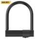 Deli bicycle lock, steel cable chain lock, electric motorcycle anti-theft code key lock, battery car U-shaped car lock