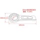 Heavy duty tapping ring wrench, large screw mechanical wrench, excavator maintenance wrench, ring wrench Heavy duty tapping ring wrench, large screw mechanical wrench, excavator maintenance wrench, ring wrench