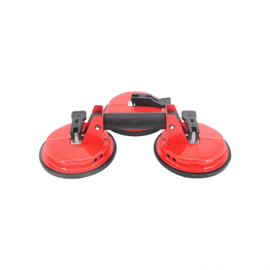 Glass suction cup, circular heavy-duty suction extractor, fixed aluminum alloy ceramic tile, glass suction cup, vacuum floor tile tool