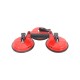 Glass suction cup, circular heavy-duty suction extractor, fixed aluminum alloy ceramic tile, glass suction cup, vacuum floor tile tool