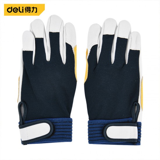 Powerful tools, gardening gloves, anti puncture sheepskin gloves, durable and wear-resistant, multi-functional and portable gloves for garden planting