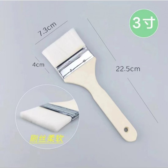 Wooden Handle Wool Brush Wooden Handle 1 inch 2 inch 3 inch Paint Soft Hair Brush Barbecue Baking Brush Wool Brush Wholesale Wooden Handle Wool Brush Wooden Handle 1 inch 2 inch 3 inch Paint Soft Hair Brush Barbecue Baking Brush Wool Brush Wholesale
