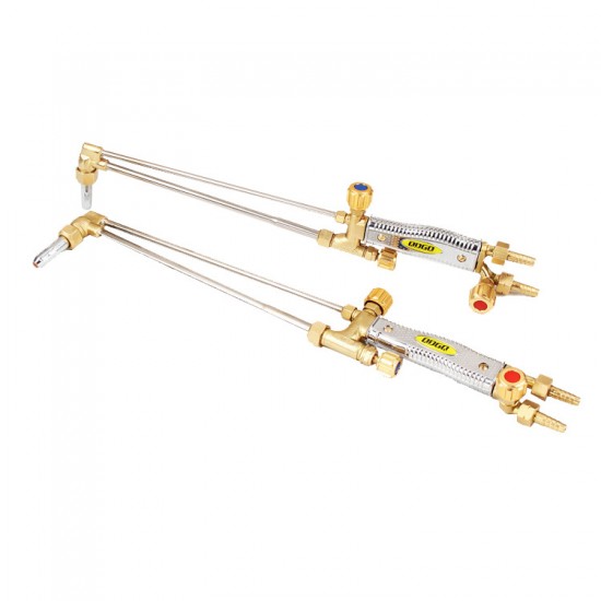 Qingdao Guoqiang Injection Type Stainless Steel Cutting Torch 2 Series All Copper Extended Liquefied Gas Cutting Gun Stainless Steel Welding and Cutting Handle