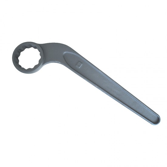 Customized slugging ring wrench, forged bent handle slugging wrench, ring wrench, manual slugging wrench
