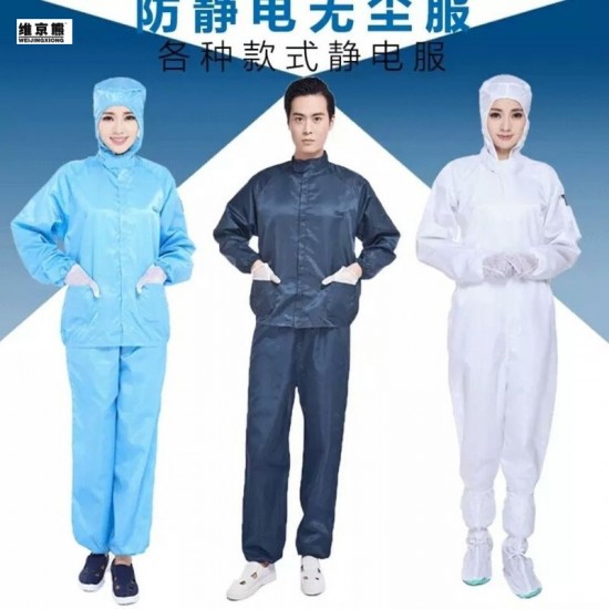 Dustproof suit, hood, split body, dust-free suit, anti-static suit, one piece suit, dustproof spray paint, men's and women's protective clothing, complete set