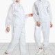 Dustproof suit, hood, split body, dust-free suit, anti-static suit, one piece suit, dustproof spray paint, men's and women's protective clothing, complete set
