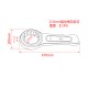 Heavy duty tapping ring wrench, large screw mechanical wrench, excavator maintenance wrench, ring wrench Heavy duty tapping ring wrench, large screw mechanical wrench, excavator maintenance wrench, ring wrench