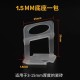 Tile leveling clip, tiling leveling auxiliary tool, cross tiling tool, base of tile laying tool, seam left, push and tighten pliers Tile leveling clip, tiling leveling auxiliary tool, cross tiling tool, base of tile laying tool, seam left, push and tighten pliers