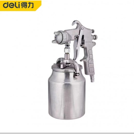 Deli Tool Paint Spray Gun Pneumatic Paint Spray Gun Household Automotive Sheet Metal Coatings Emulsion Paint Special Type Spray Bottle