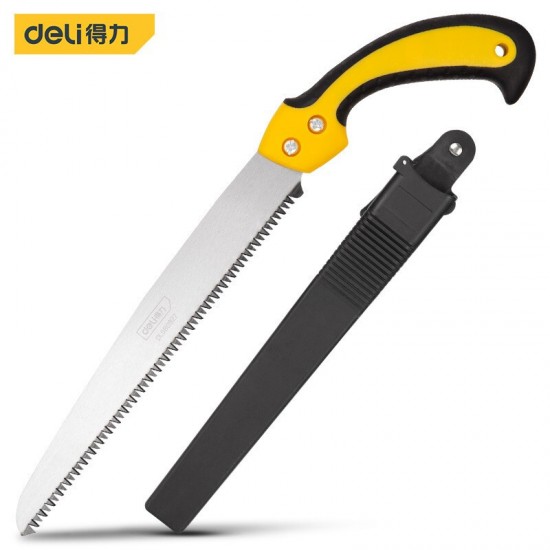 Deli Tool Saw Wood Handmade Household Garden Fruit Tree Folding Knife Saw Small Woodworking Saw Branch Repair Outdoor Hand Saw Deli Tool Saw Wood Handmade Household Garden Fruit Tree Folding Knife Saw Small Woodworking Saw Branch Repair Outdoor Hand Saw
