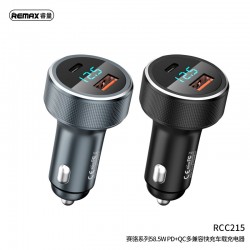 REMAX Cross border Hot Selling Foreign Trade Car Phone Charger 24V Intelligent Dual Port Quick qc3.0 Factory Wholesale