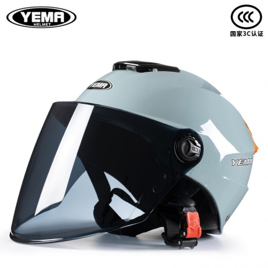 Mustang 3C Certified Helmet New National Standard Electric Vehicle Half Helmet ABS Motorcycle Summer Helmet Male and Female Battery Car Safety Helmets