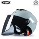 Mustang 3C Certified Helmet New National Standard Electric Vehicle Half Helmet ABS Motorcycle Summer Helmet Male and Female Battery Car Safety Helmets