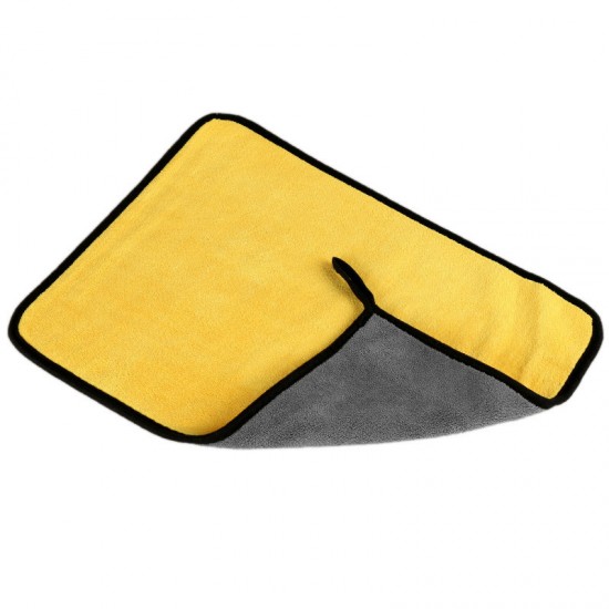 Car wash coral velvet towel, car cleaning cloth, car cleaning glass, water absorption, thickening, and non flocculent large cloth Car wash coral velvet towel, car cleaning cloth, car cleaning glass, water absorption, thickening, and non flocculent large cloth