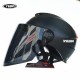 Mustang 3C Certified Helmet New National Standard Electric Vehicle Half Helmet ABS Motorcycle Summer Helmet Male and Female Battery Car Safety Helmets