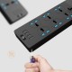 6-position plug with cable Amazon 230V British standard socket with switch, multi hole plug board, USB plug for household wholesale