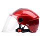 Mustang 3C Certified Helmet New National Standard Electric Vehicle Half Helmet ABS Motorcycle Summer Helmet Male and Female Battery Car Safety Helmets