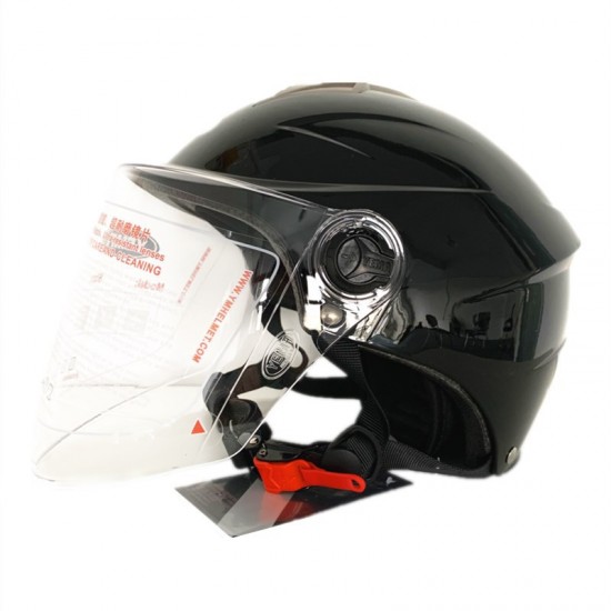 Mustang 3C Certified Helmet New National Standard Electric Vehicle Half Helmet ABS Motorcycle Summer Helmet Male and Female Battery Car Safety Helmets