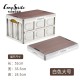 Exquisite Camping Box Outdoor Folding Storage Box Side Door Thickened Large Car Storage Box Portable Folding Box