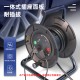 Deli tool cable reel anti leakage safety protection door high-temperature automatic cut-off integrated triangular wire reel