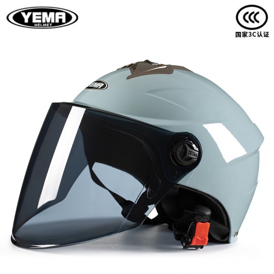 Mustang 3C Certified Helmet New National Standard Electric Vehicle Half Helmet ABS Motorcycle Summer Helmet Male and Female Battery Car Safety Helmets