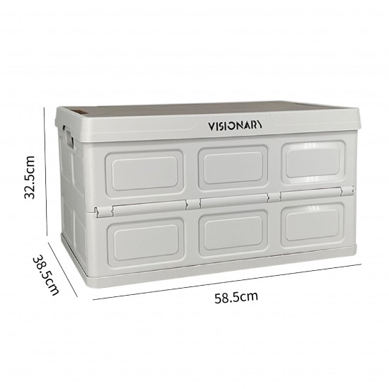 Exquisite Camping Box Outdoor Folding Storage Box Side Door Thickened Large Car Storage Box Portable Folding Box