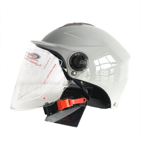 Mustang 3C Certified Helmet New National Standard Electric Vehicle Half Helmet ABS Motorcycle Summer Helmet Male and Female Battery Car Safety Helmets