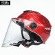 Mustang 3C Certified Helmet New National Standard Electric Vehicle Half Helmet ABS Motorcycle Summer Helmet Male and Female Battery Car Safety Helmets