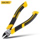 Deli Tool 5/6-inch Plastic Handle Water Port Pliers Electronic Thread Cutting Pliers Household Trimming Model Pliers DL0305A/6A