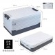 Multifunctional storage box, household car storage box, debris sorting box, fishing box, trunk, folding storage box