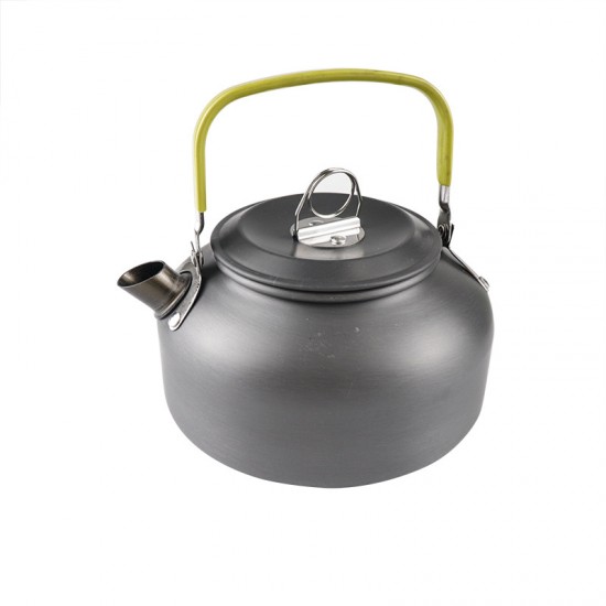 Outdoor kettle aluminum material portable camping set pot tea pot outdoor tea pot set pot equipment DS-308 set pot Outdoor kettle aluminum material portable camping set pot tea pot outdoor tea pot set pot equipment DS-308 set pot